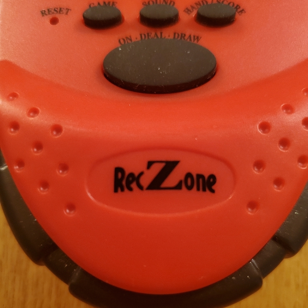 RecZone Poker Handheld Game (Tested) - Picture 2 of 5
